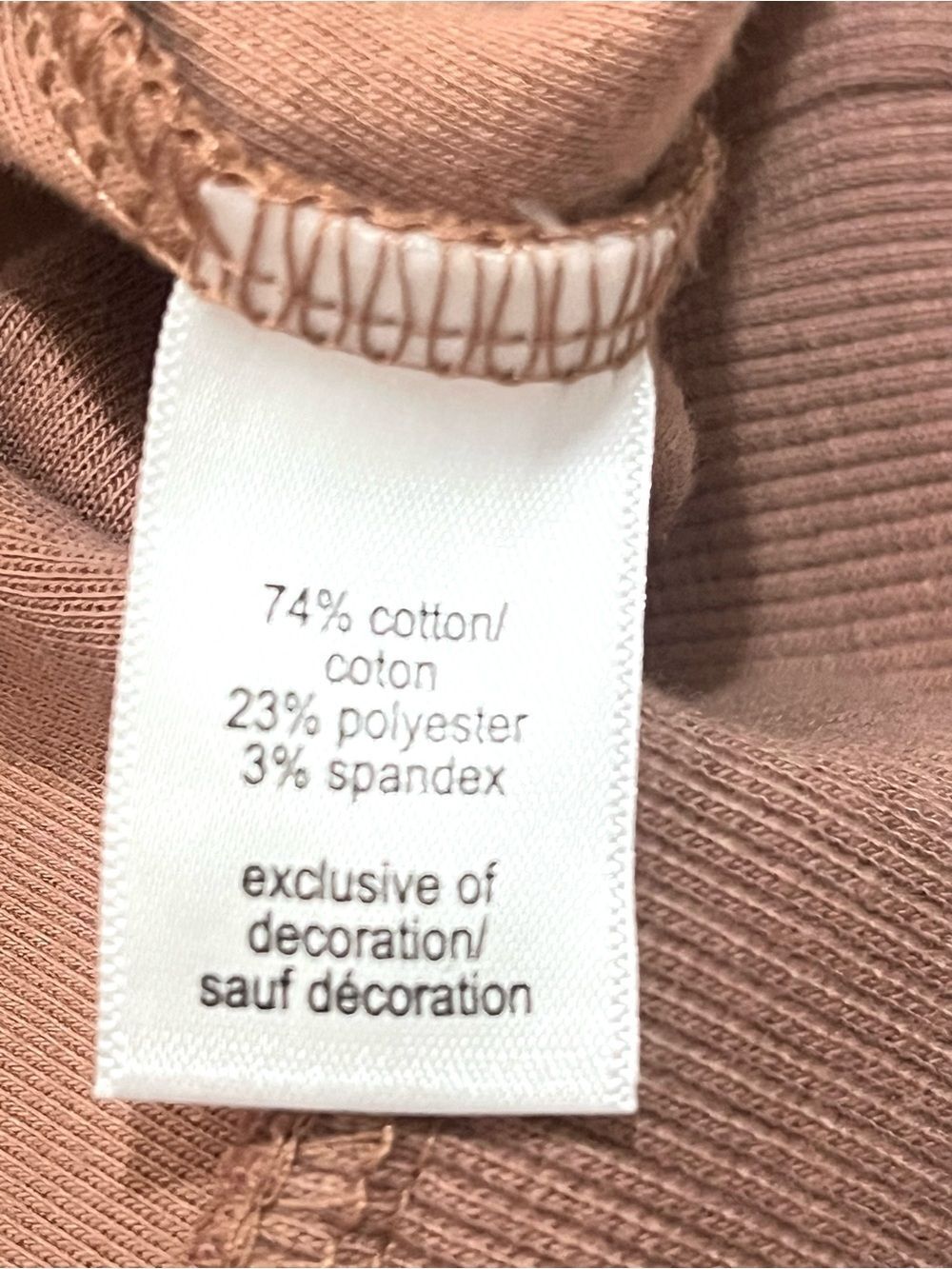 Maurices Dusty Rose Quarter-Zip Pullover Sweatshirt Cuffed Sleeve Women’s Medium - Picture 14 of 15